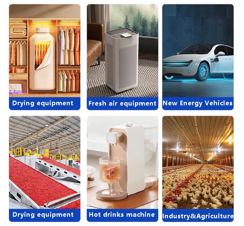 PTC Heater Applications