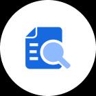 Sensor solution review icon